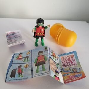 2/$12 Robin Playmobil Kinder Surprise DC Figure